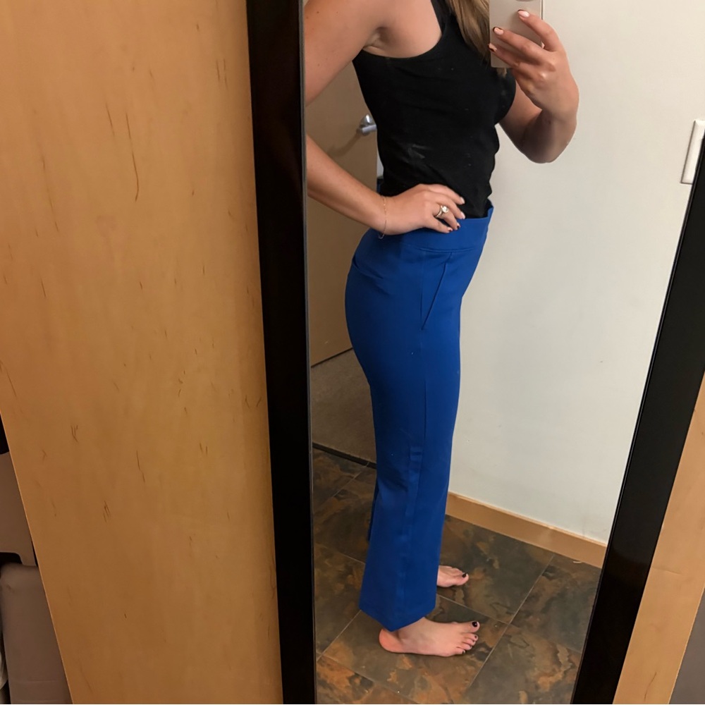 Spanx Cobalt Blue Perfect Pant | Size L | Office & Casual